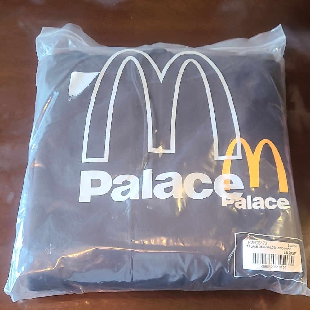 Palace Black Hoodie with Logo